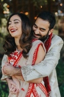 This Santa Barbara Destination Wedding at Crossroads Estate Included Persian, Indian, and Western Ceremonies