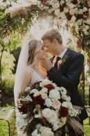 Fall Utah Mountain Wedding at Log Haven