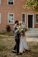 Folksy Hudson Valley Backyard Wedding at Windrift Hall