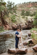 Super Colorful Colorado Wedding at River Bend