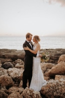 Elegant Tropical Hawaii Elopement at Four Seasons Oahu Ocean Lawn