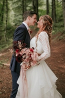 Whimsical Boho Oregon Wedding at Horningâ€™s Hideout