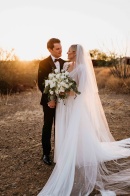 Outdoor And Elegant Desert Paseo Wedding