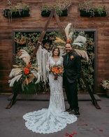 Celestial Inspired Boho Lot 8 Wedding