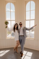  Eccentric & Intimate Marfa Wedding Full of Unique Touches