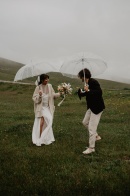 Beautifully Rainy and Remote Campo Imperatore Elopement