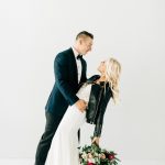 Rich Tones Transformed SoDo Park for This Moody Romantic Wedding