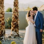 California Desert Dinner Party Wedding at The Lautner