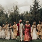 Dazzling Multicultural Western And Sikh Wedding Celebration