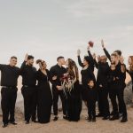 Mt Laguna Micro Wedding With Black Color Palette