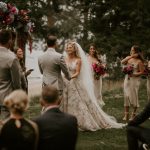 Rainy British Columbia Backyard Wedding