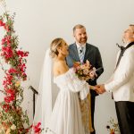 Bold Bougainvillea Filled Lane San Diego Wedding