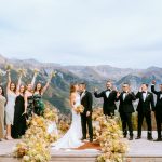 Classy Disco Western Telluride Ski Resort Wedding