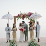 This Flower-Filled Samabe Resort Wedding Incorporated Traditional Balinese Design