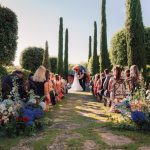 Colorful Blue and Red Chiesa Del Carmine Destination Wedding