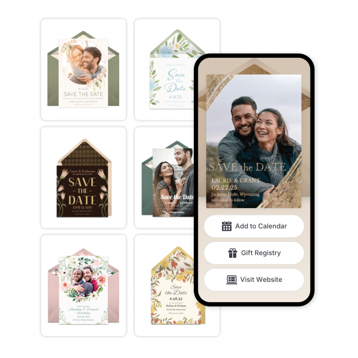 digital save the date templates